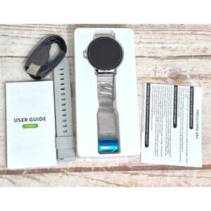 Smart Watch for Women with Bluetooth Calls, 1.27” AMOLED Thin Face Fitness Track